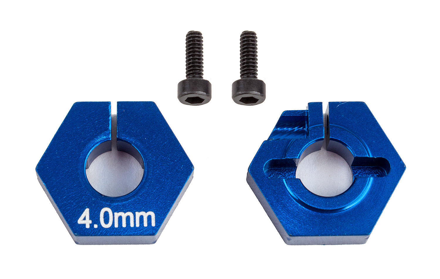 ASS91862 FT Clamping Wheel Hexes, 4.0 mm Team Associated