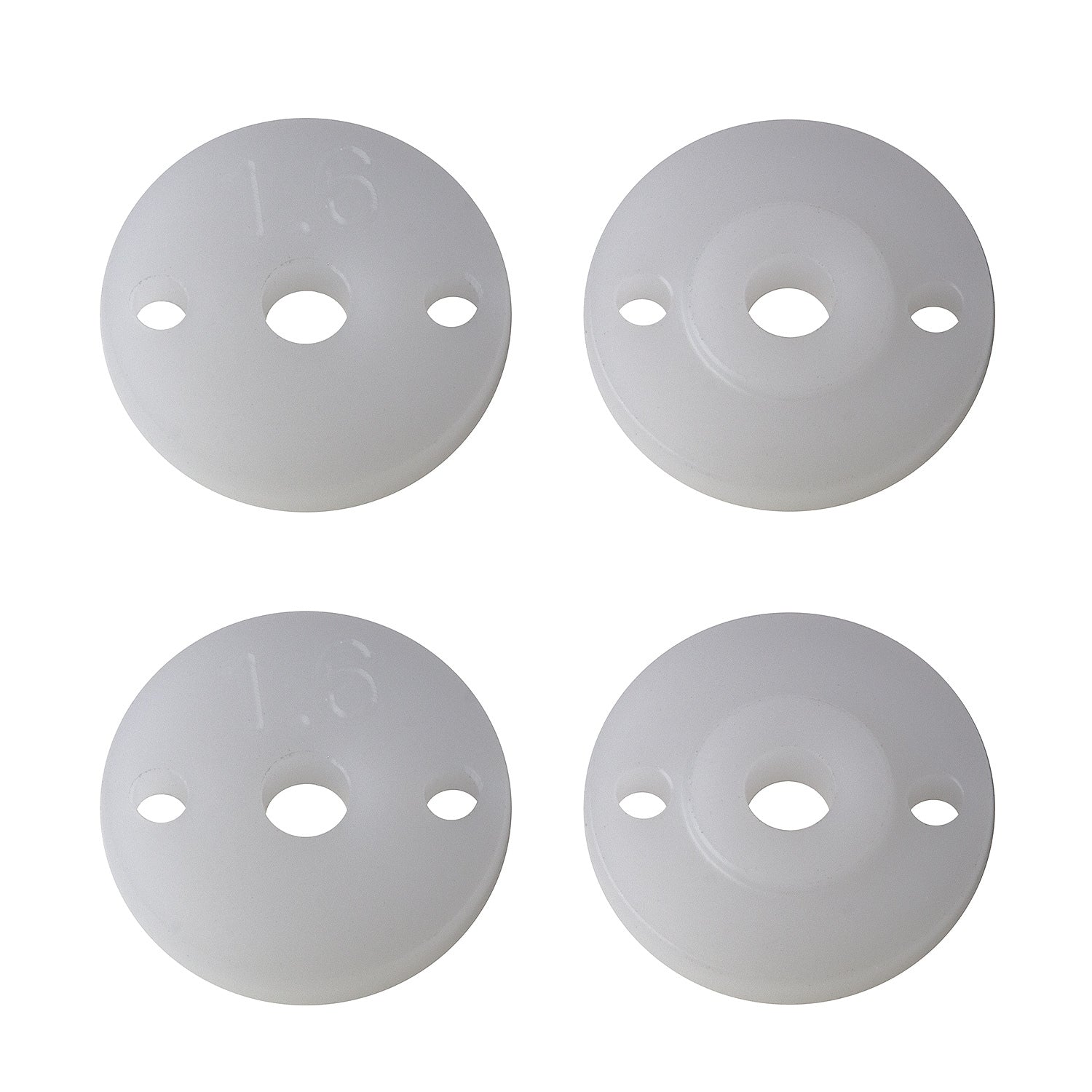 ASS91896 FT 12mm V2 Shock Pistons, 2mm, 2x1.6mm Team Associated