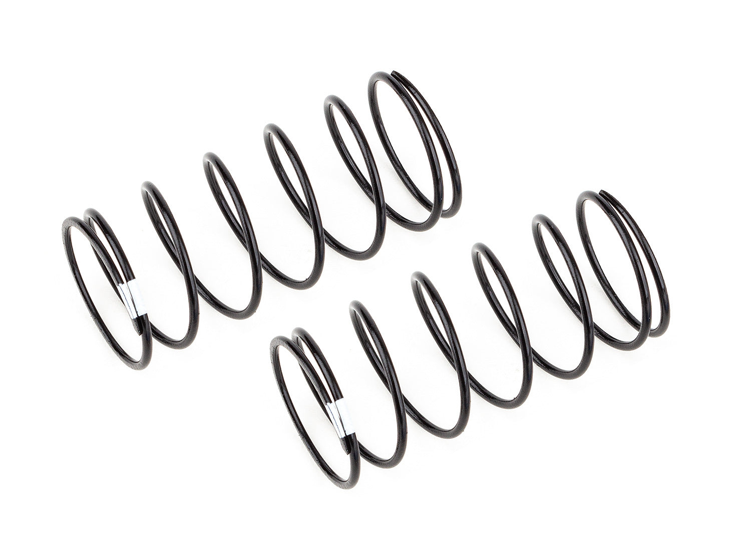 ASS91940 13mm Front Shock Springs, white 3.3lb/in, L44, 7.25T, 1.2D Team Associated