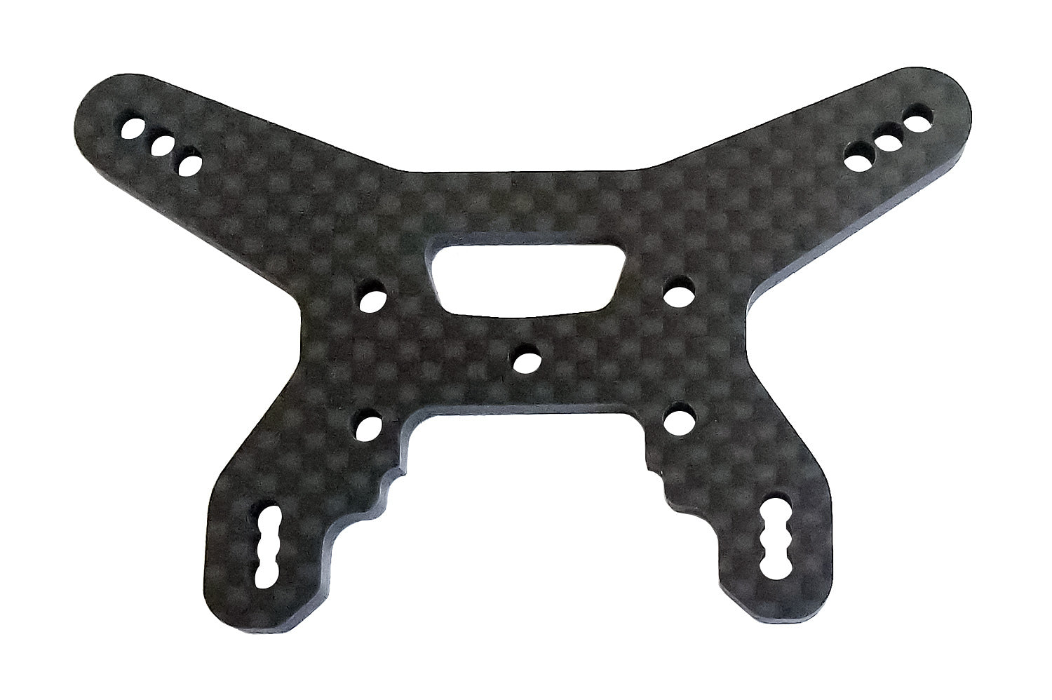 ASS92266 RC10B74.1 Rear Shock Tower, 27.5mm, carbon fiber Team Associated