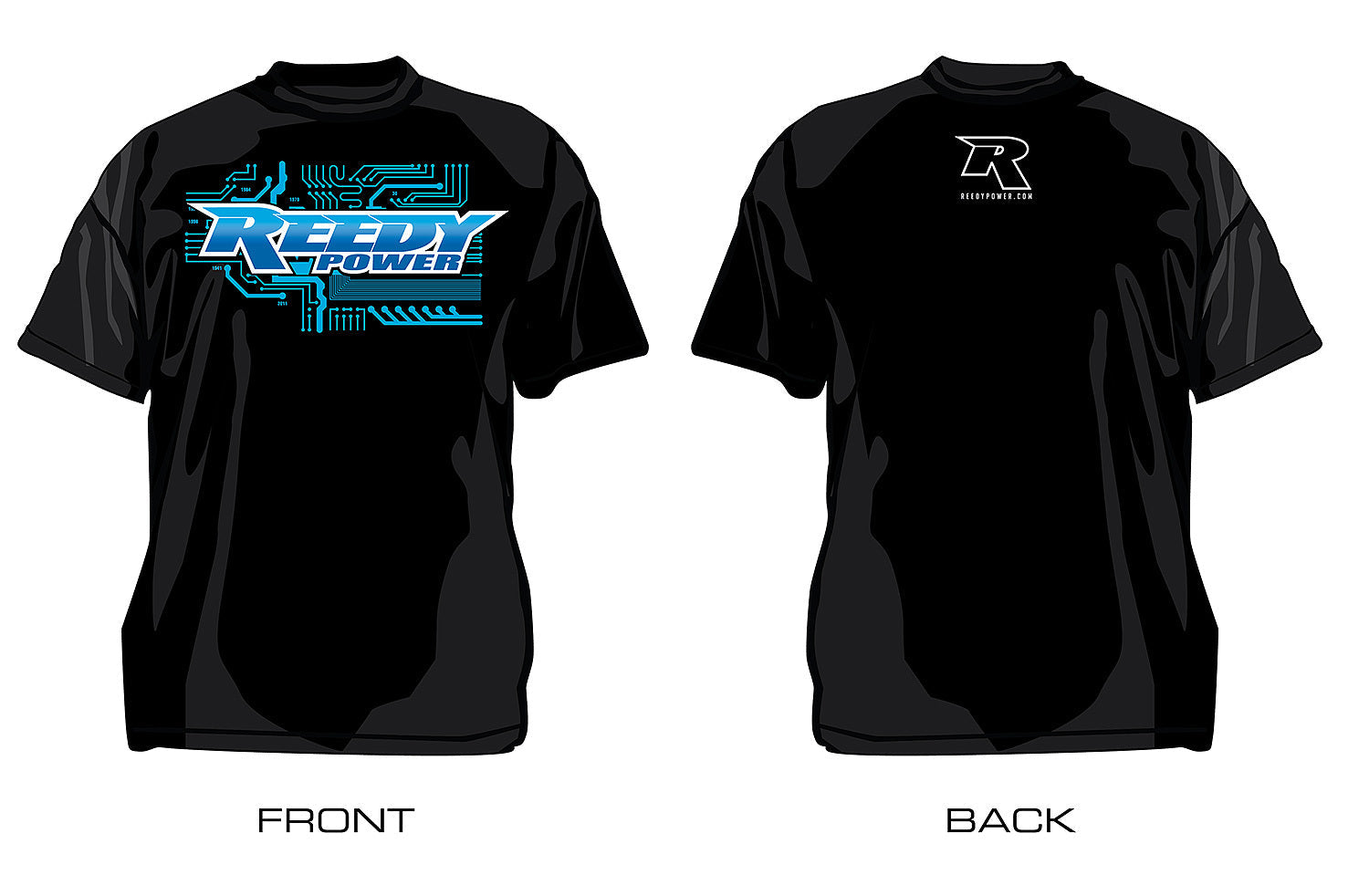 ASS97085 Reedy Circuit 2 T-Shirt, black, S Team Associated