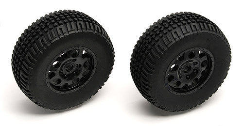 ASS9812 ###SC10 Front Tyre/Wheel Combo Team Associated