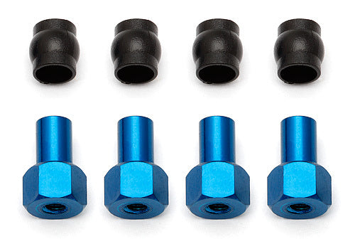 ASS9945 ###V2 Aluminum Shock Bushing Team Associated