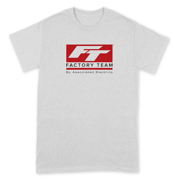 ASSSP161L Factory Team Logo T-shirt, white, L