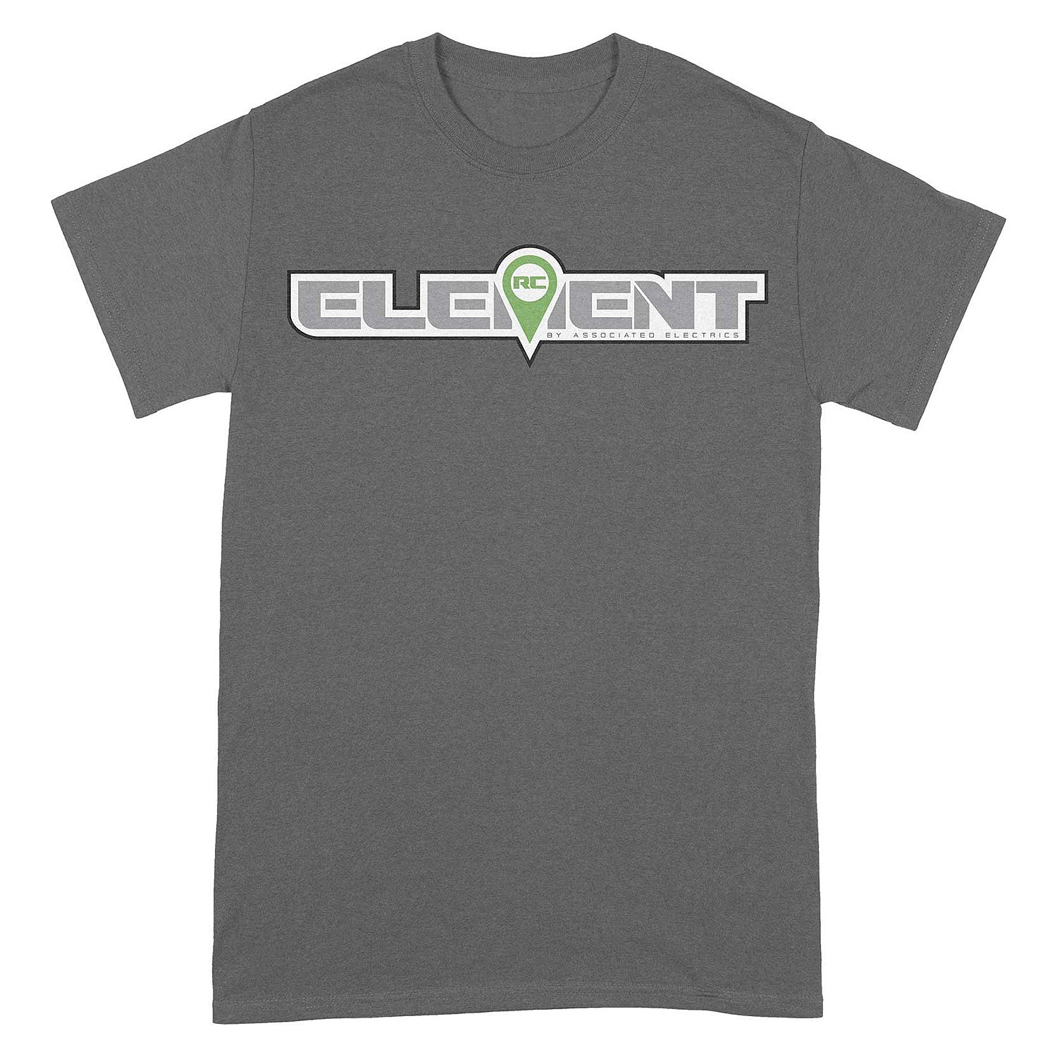 ASSSP200XL Element RC Logo T-Shirt, gray, XL Team Associated