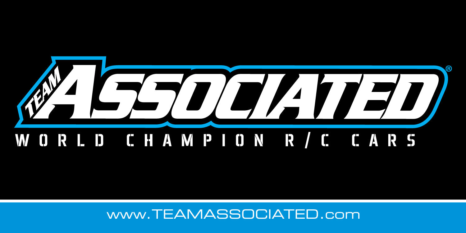 ASSSP300 Team Associated Vinyl Banner, 48x24 Team Associated