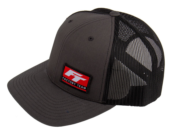 ASSSP435 Factory Team Logo Trucker Hat, curved bill