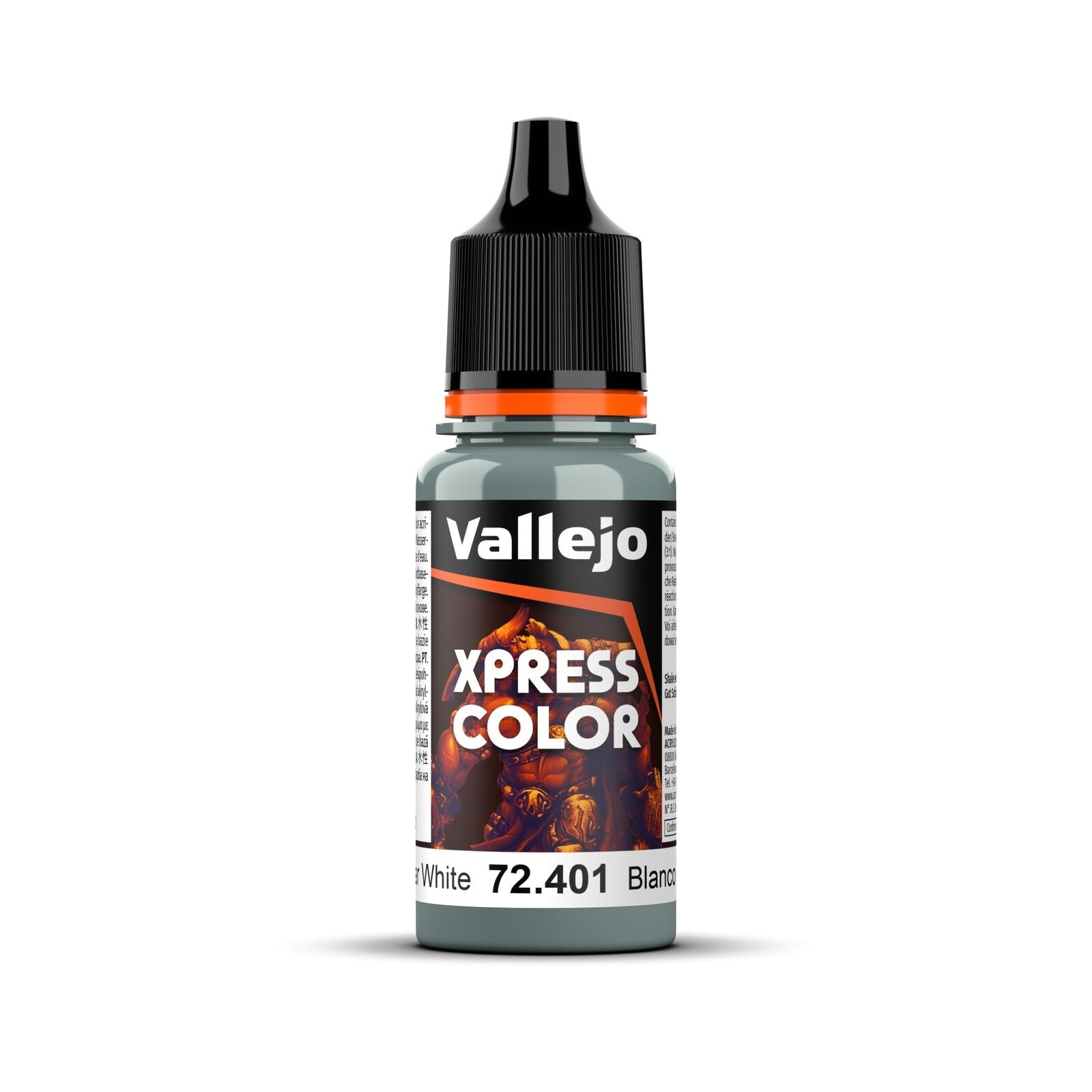 AV72401 Vallejo Game Colour Xpress Color Templar White 18ml Acrylic Paint - New Formulation Vallejo
