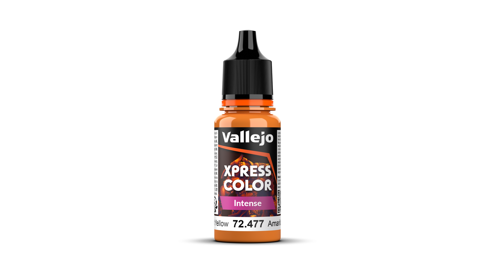 AV72477 Vallejo Game Colour Xpress Colour Intense Dreadnought Yellow 18 ml Acrylic Paint Vallejo