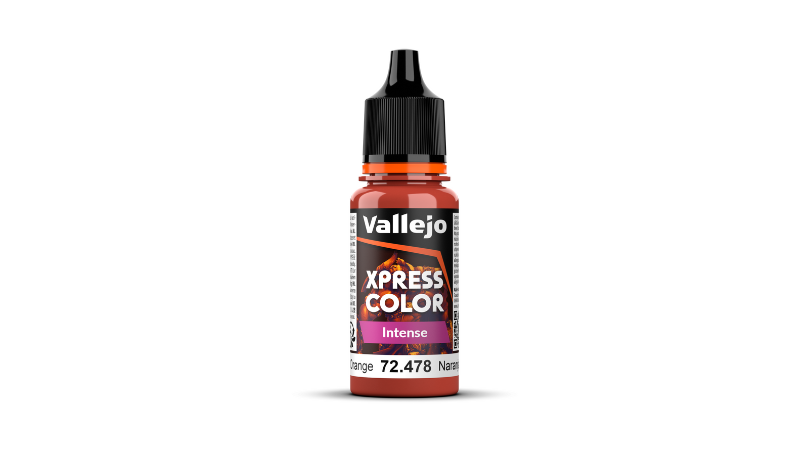AV72478 Vallejo Game Colour Xpress Colour Intense Phoenix Orange 18 ml Acrylic Paint Vallejo