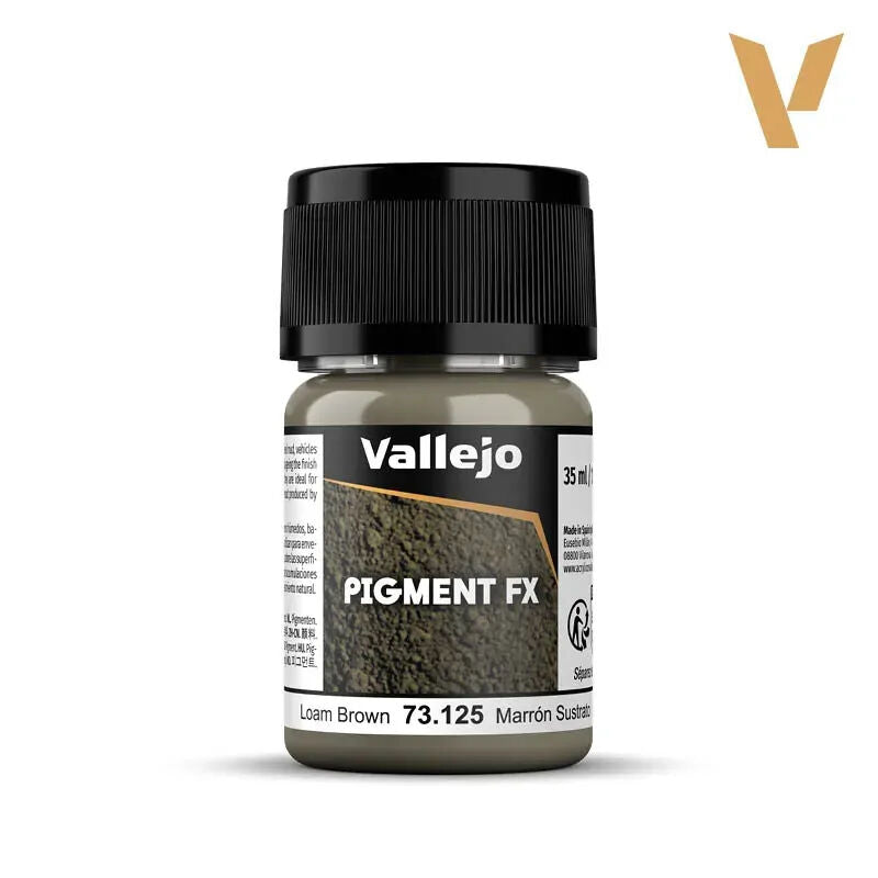 Vallejo Pigments Loam Brown 35ml