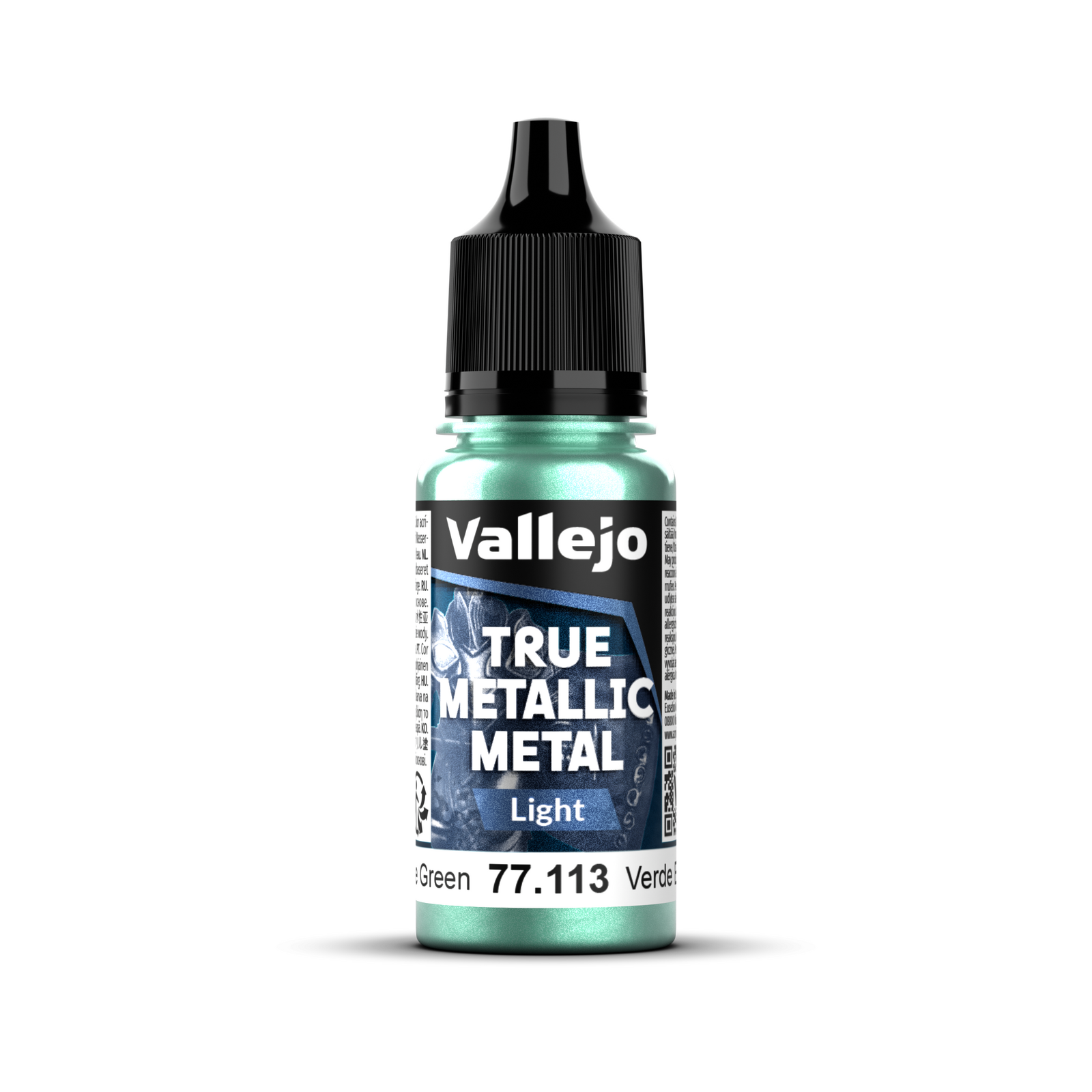 Vallejo True Metallic Metal: Light - Beetle Green 18 ml