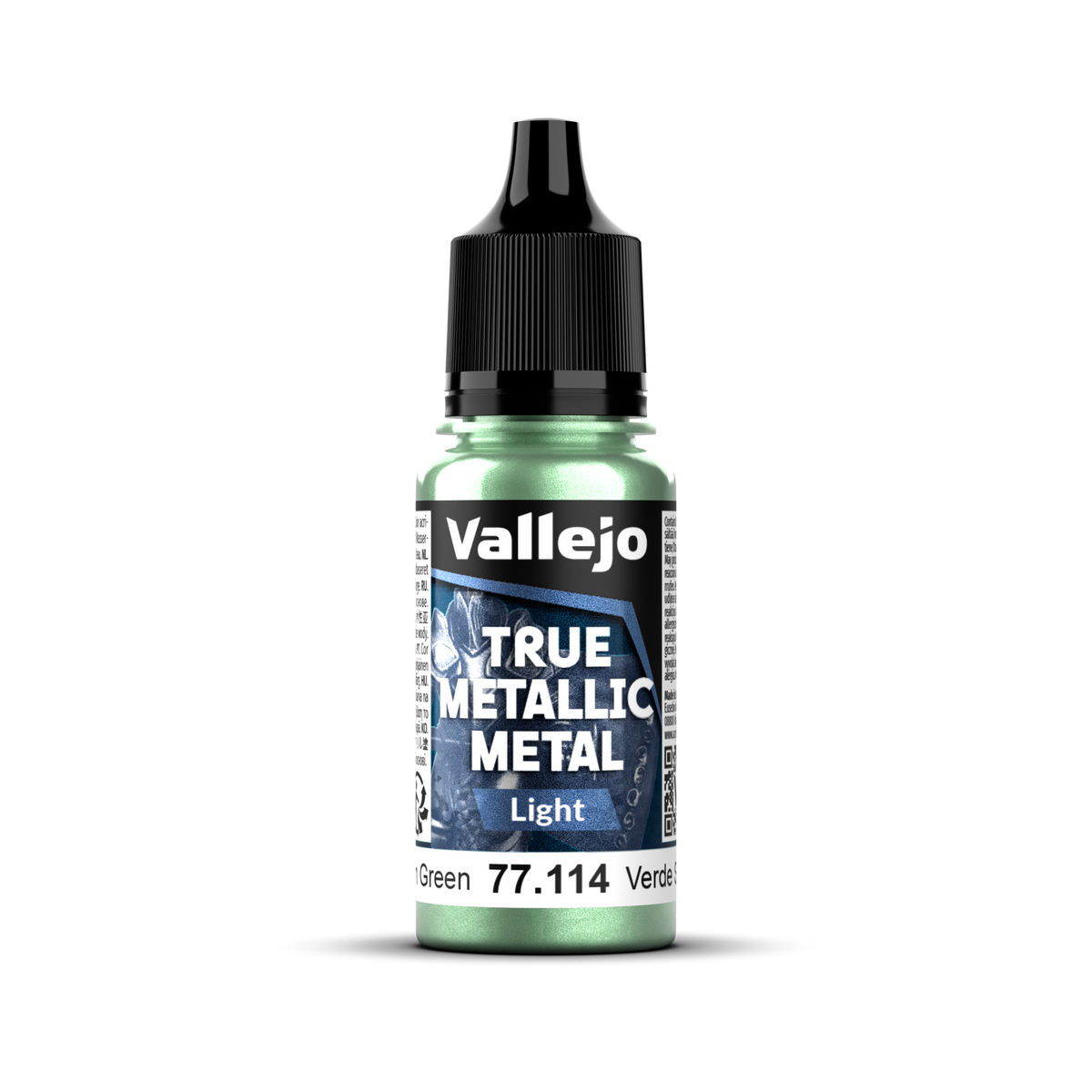 Vallejo True Metallic Metal: Light - Dusken Green 18 ml AV77114