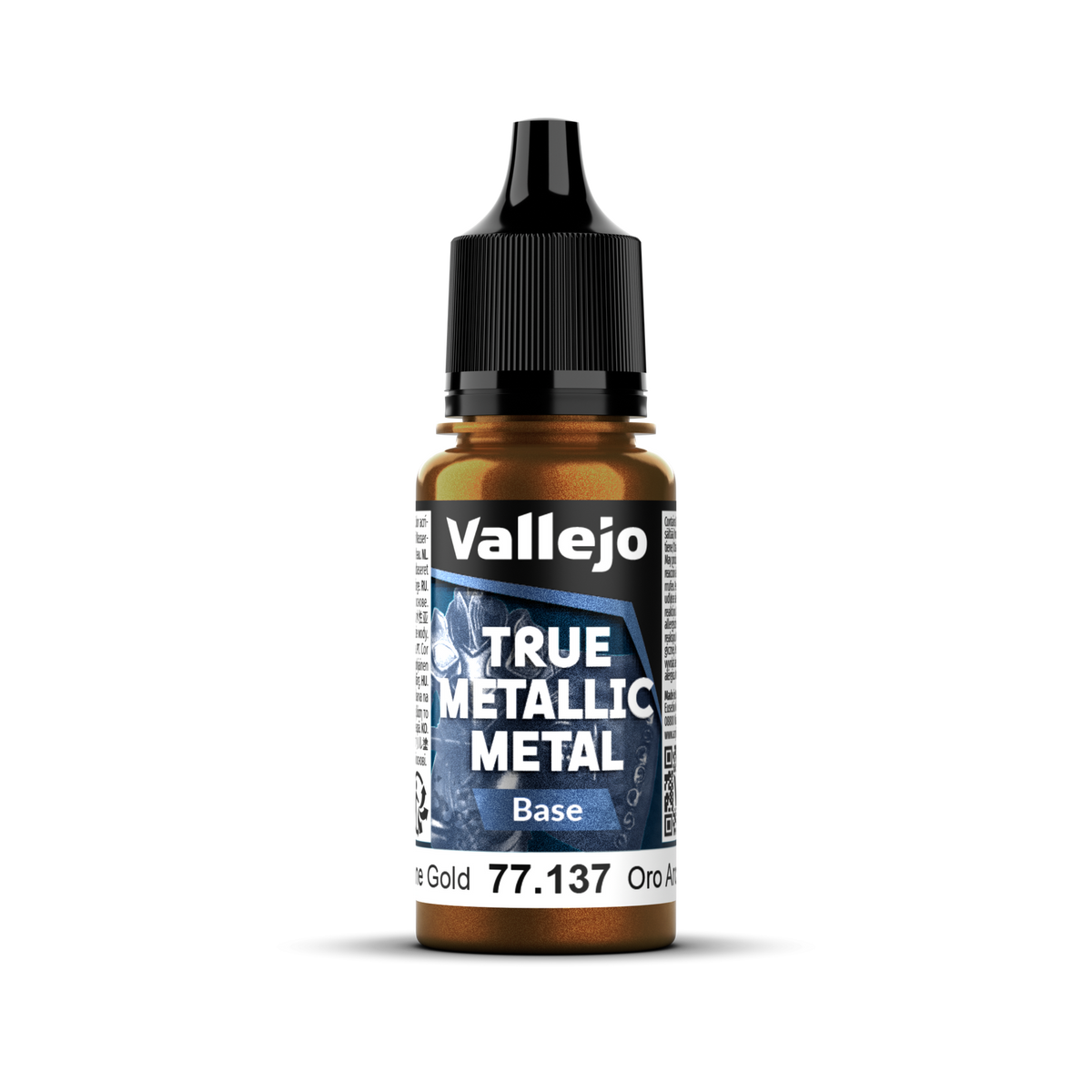 Vallejo True Metallic Metal: Base - Arcane Gold 18 ml AV77137