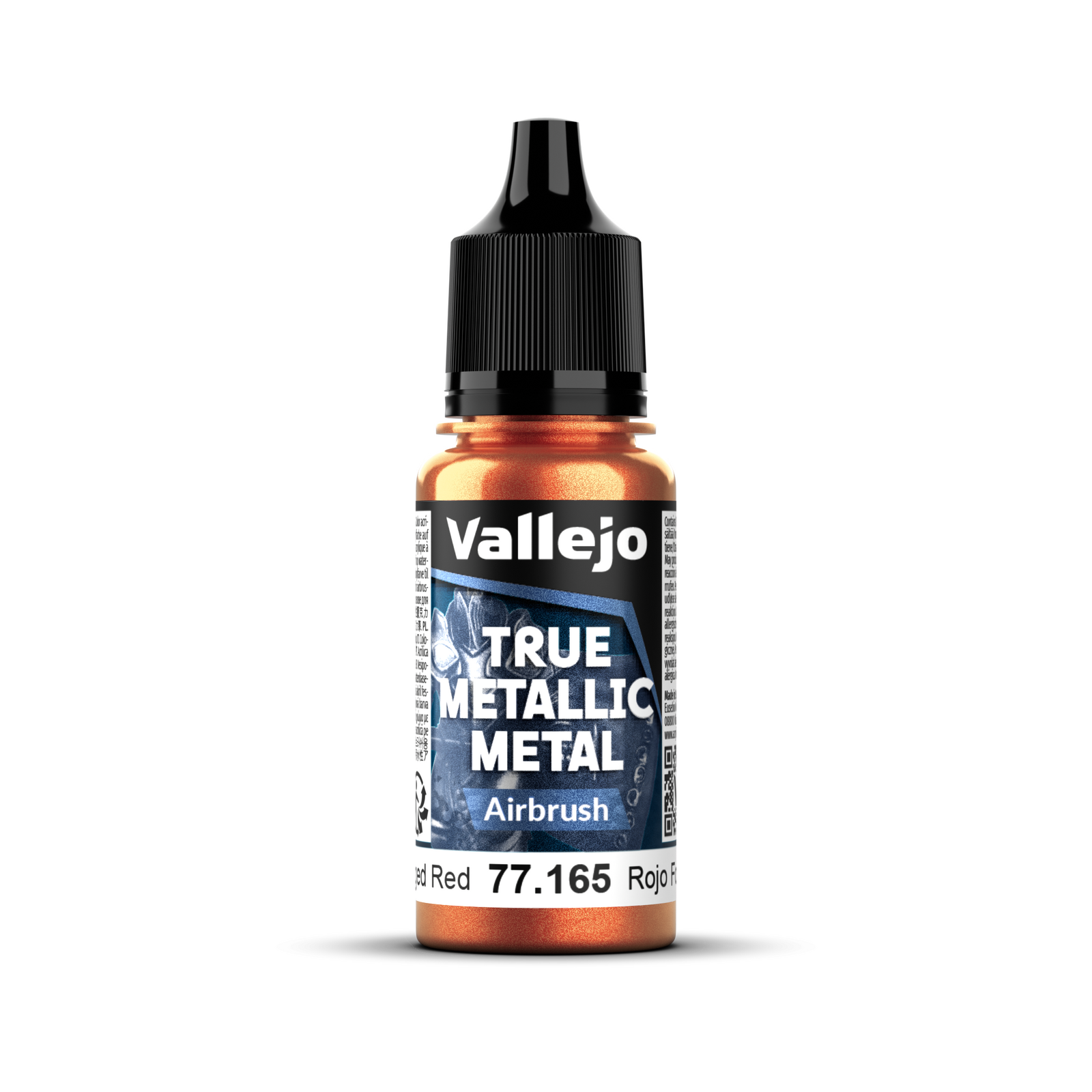 Vallejo True Metallic Metal: Airbrush - Forged Red 18 ml