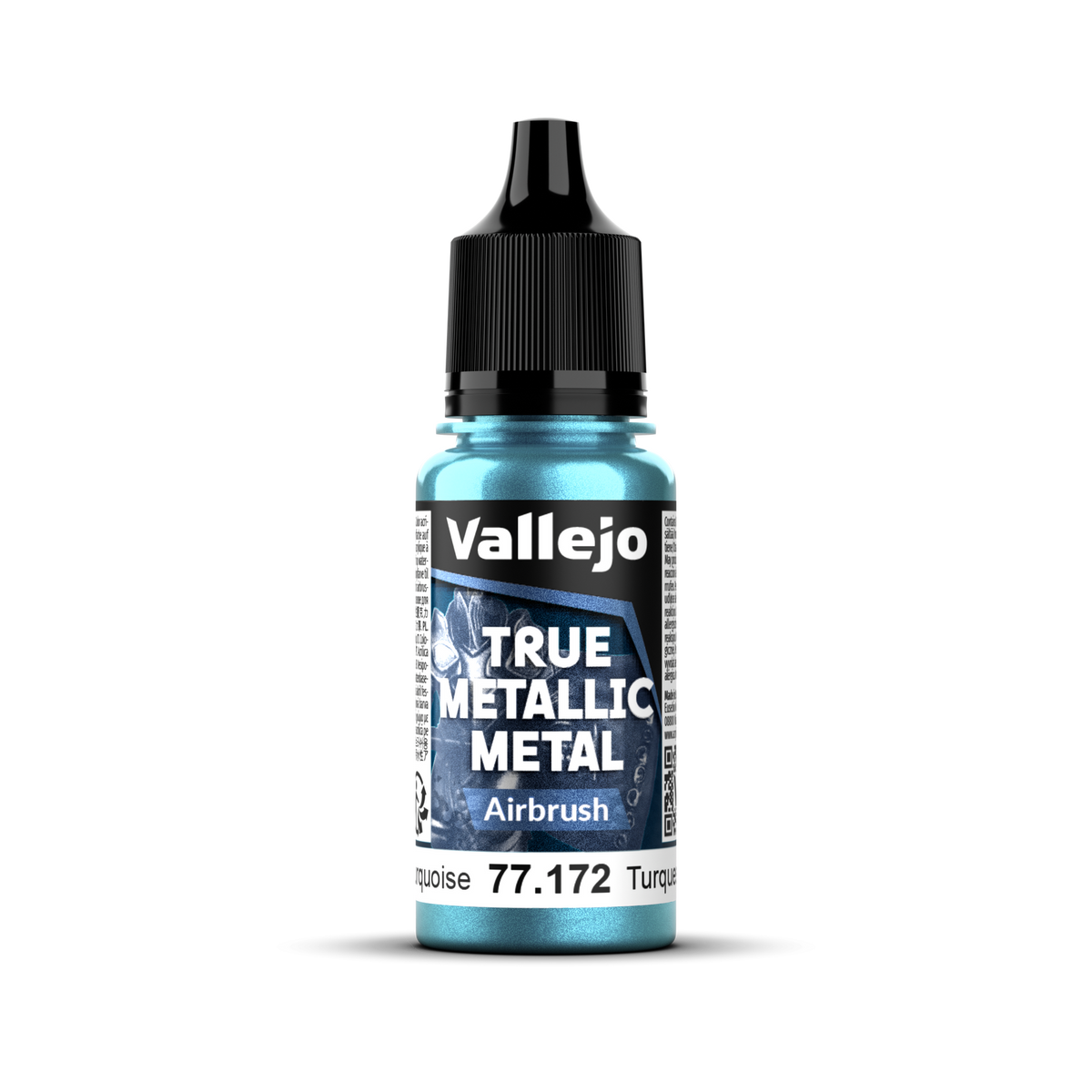 Vallejo True Metallic Metal: Airbrush - Hydra Turquoise 18 ml AV77172