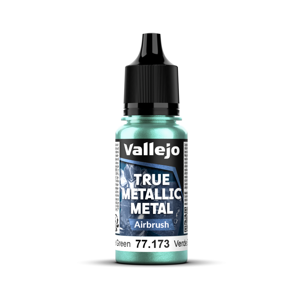 Vallejo True Metallic Metal: Airbrush - Beetle Green 18 ml AV77173