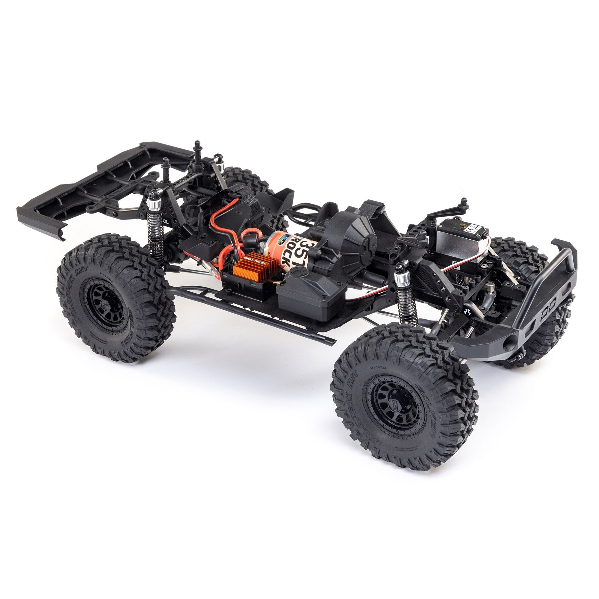 AXI-1375T11 Axial SCX10 III Base Camp V2 1/10 Rock Crawler RTR, White Axial