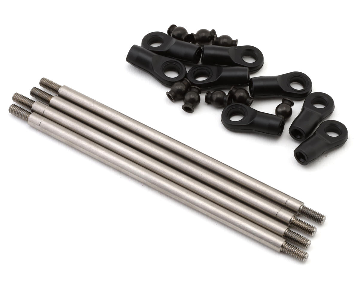 Axial Titanium Rear Upper and Lower Links Set, AXP8 AXI-2205