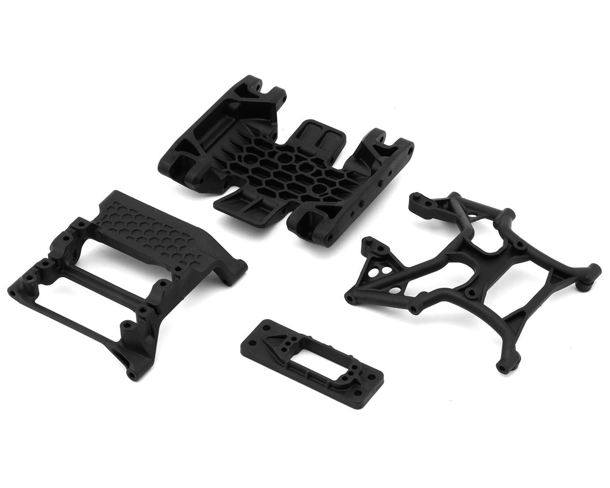Axial Servo Mount with Skid and Cross Members, SCX10 III Coyote AXI-3001