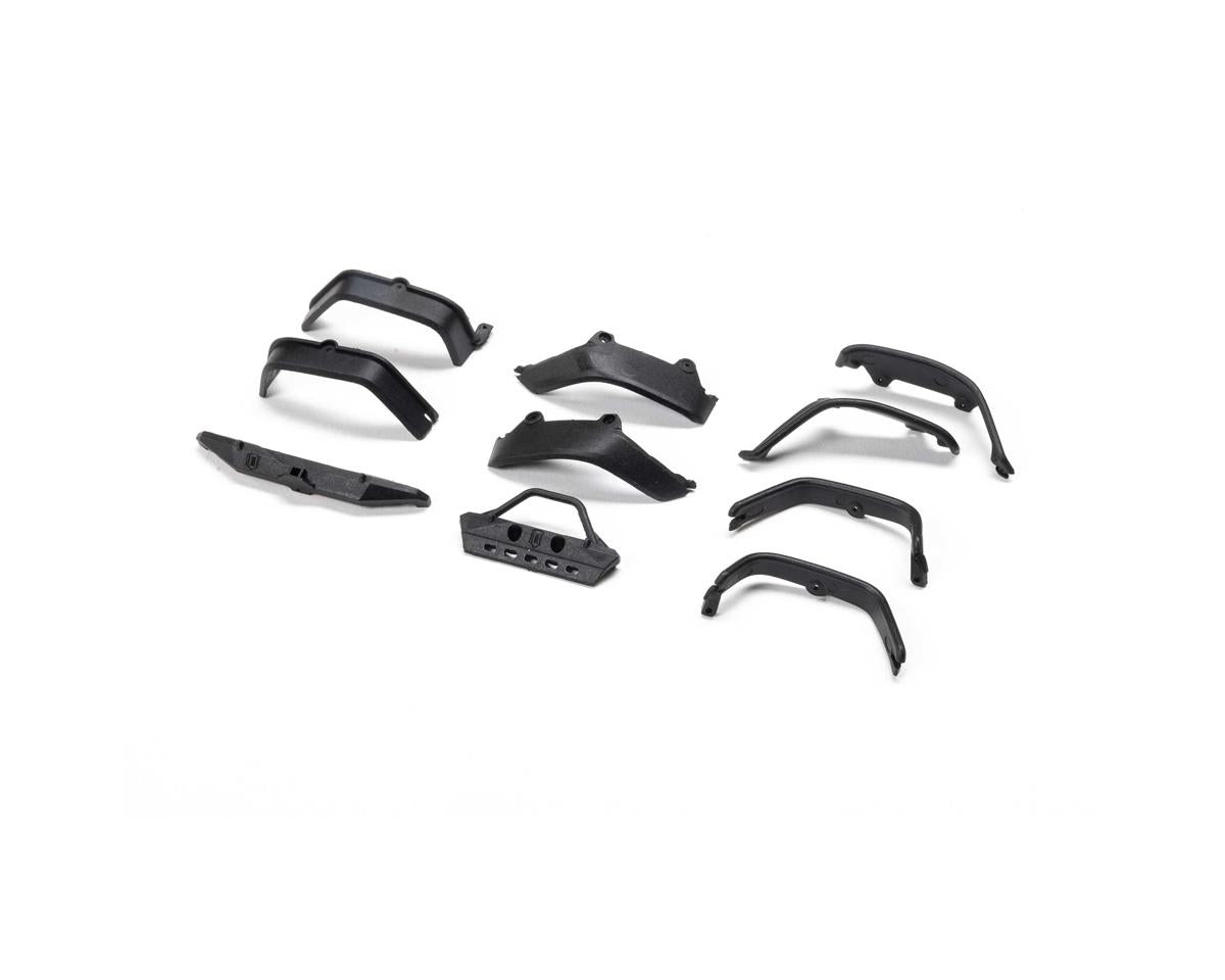Axial Bumper Set with Standard and Comp Fenders, SCX30 JLU AXI-3309