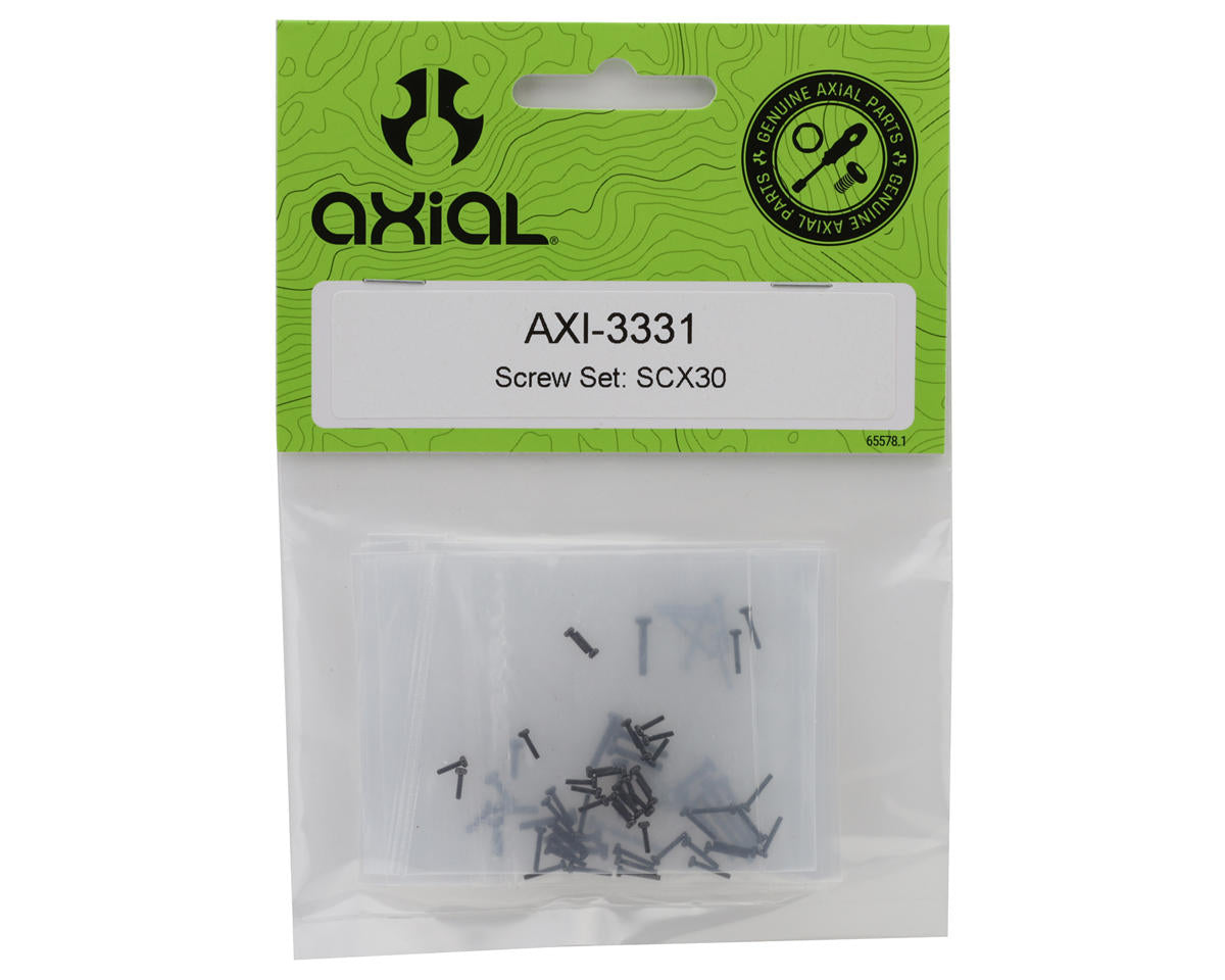 Axial Screw Set, SCX30 - AXI-3331