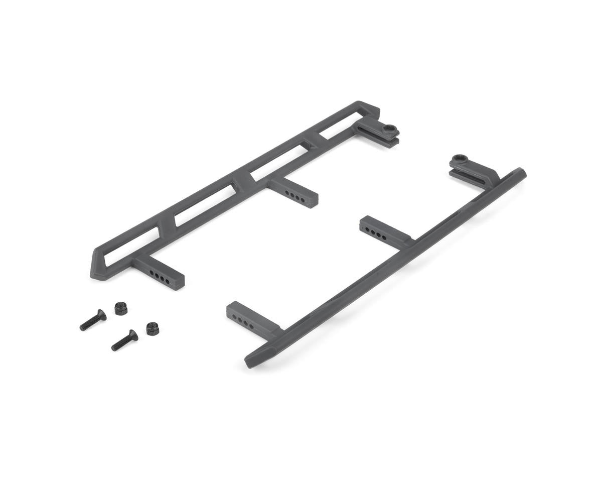 Axial Rock Sliders, Gray, Jeep JT, SCX10 III MB - AXI-4689