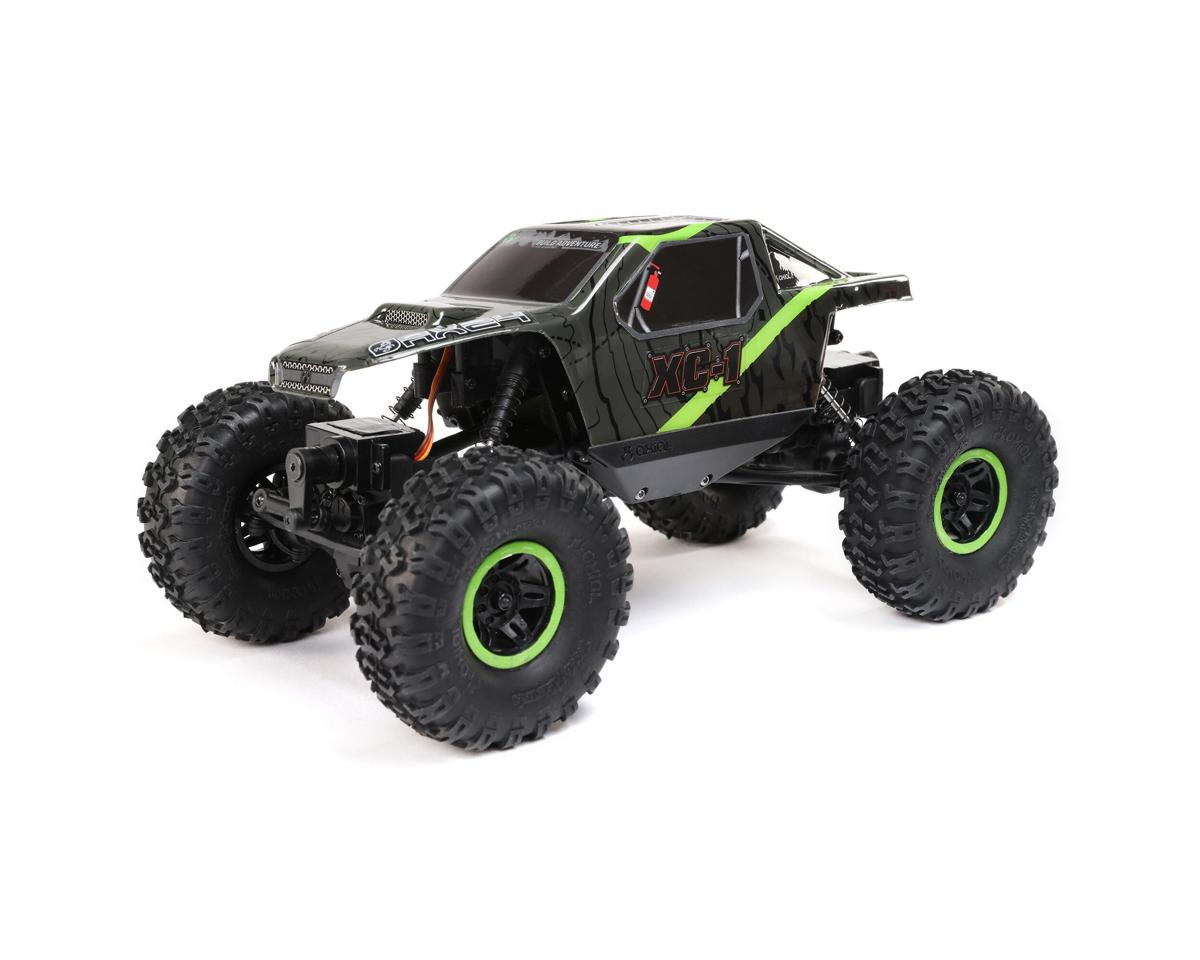 AXI00003T1 Axial AX24 XC-1 4WS 1/24 Rock Crawler RTR, Green Axial