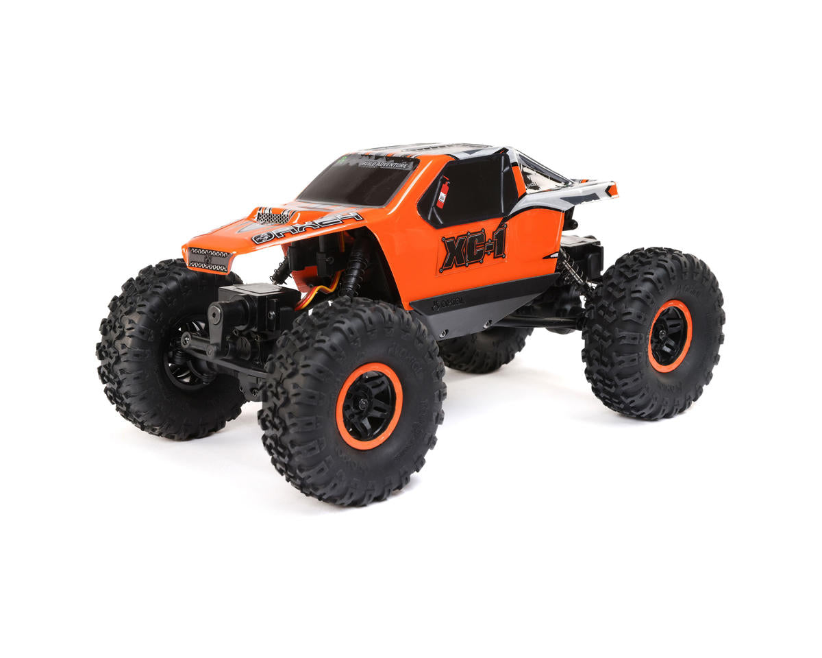 AXI00003T2 Axial AX24 XC-1 4WS 1/24 Rock Crawler RTR, Orange Axial