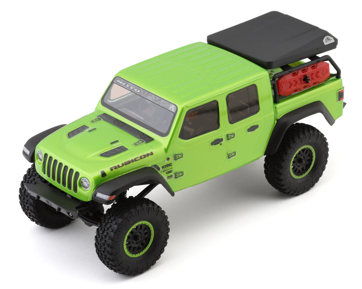 AXI00005V2T3 Axial SCX24 Jeep Gladiator 1/24 Crawler RTR, Green, AXI00005V2T3 Axial