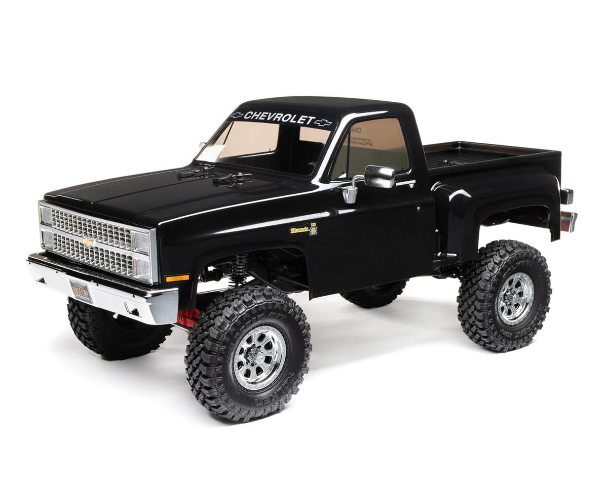AXI03030T2 Axial SCX10 III Base Camp '82 Chevy K10 Rock Crawler RTR, Black Axial