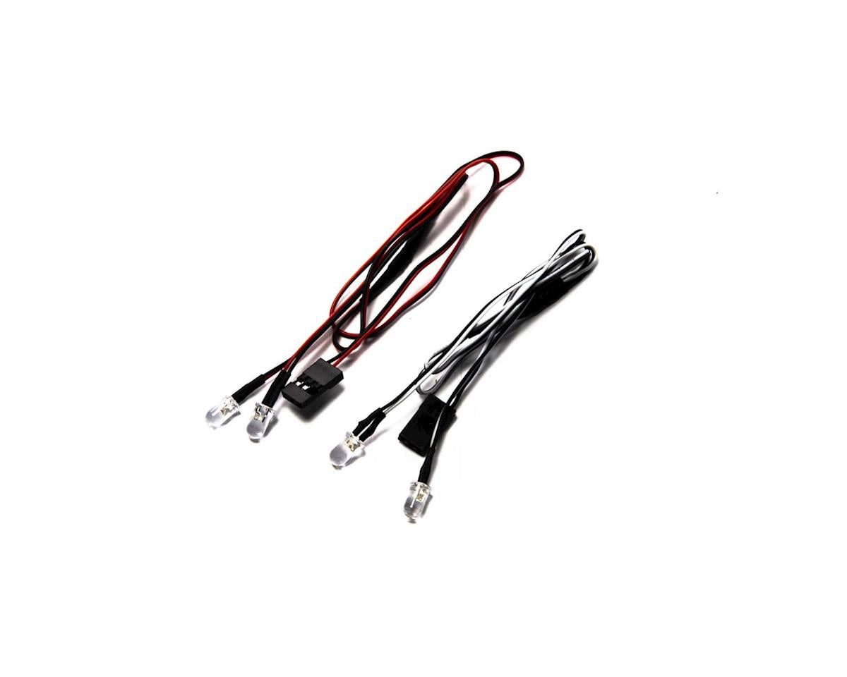 AXI230031 Axial SCX10-III LED Light Set, White / Red Axial