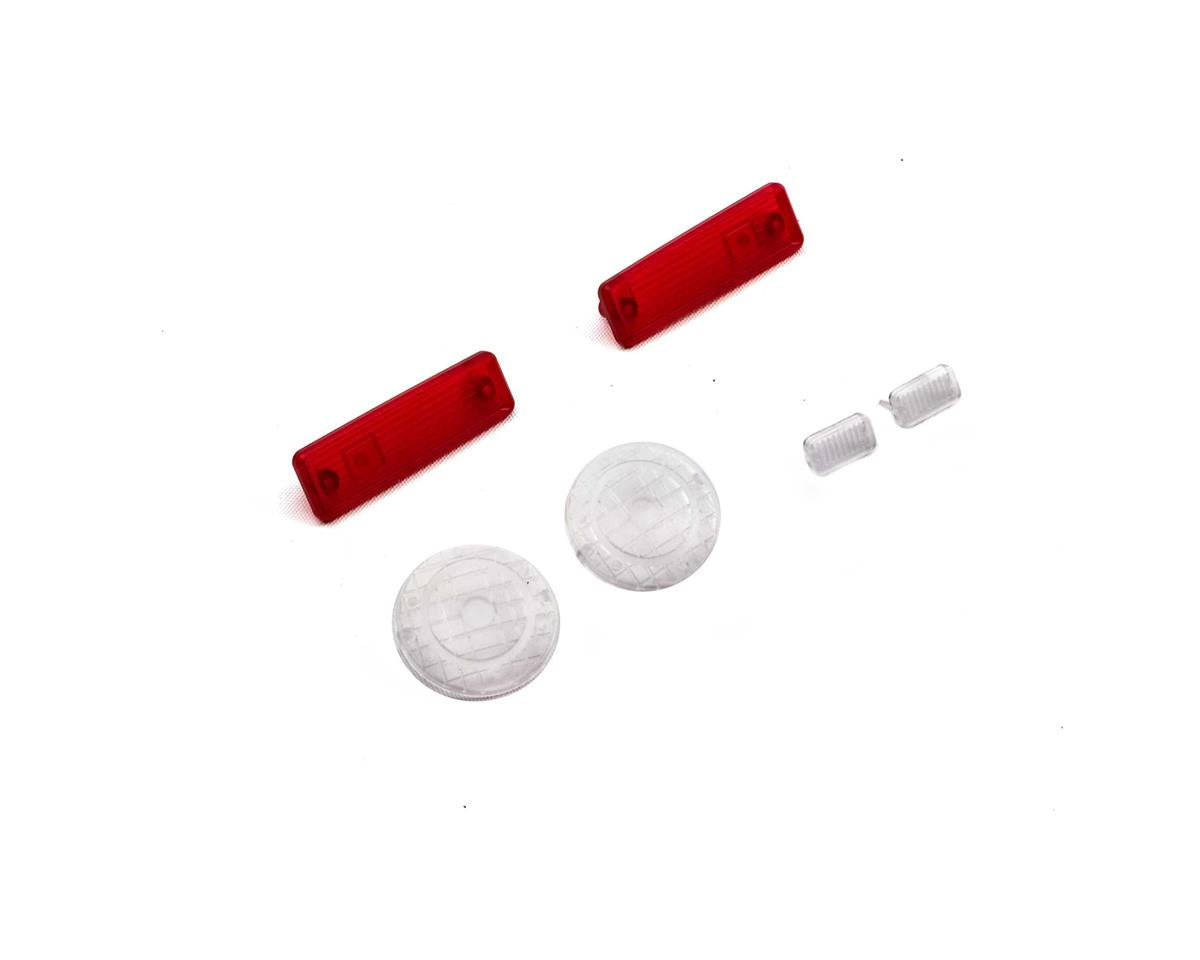 AXI230035 Axial Head Light and Tail Light Lense Set, Early Bronco SCX10 III Axial