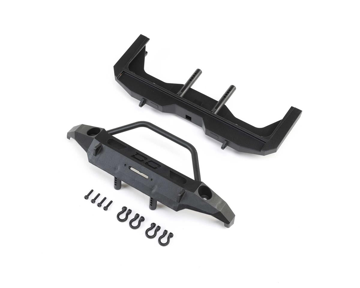 AXI230047 Axial Demello Front and Rear Bumper Set, SCX10 III Base Camp Axial