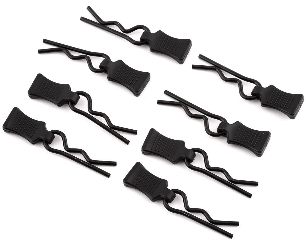 AXI250010 Axial 6mm Body Clip with Tabs, 8pcs Axial
