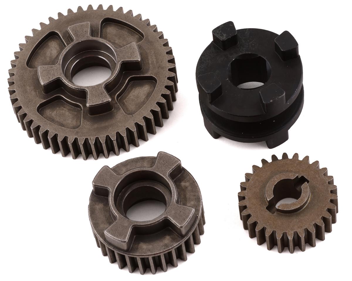 AXI252017 Axial Lower Shaft Gear Set and 2-Speed Slider, SCX6 Axial