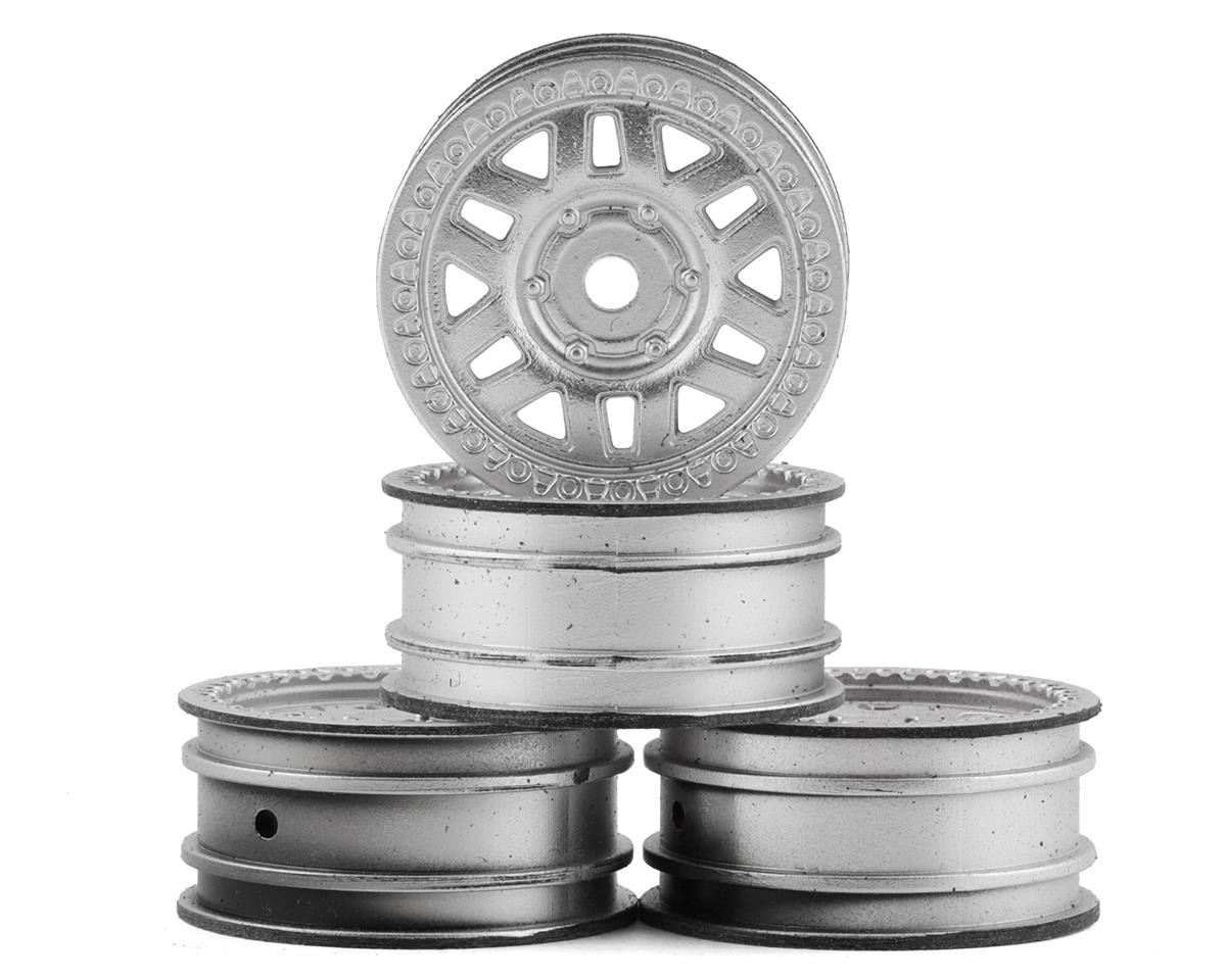 AXI40005 Axial 1.0 KMC Machete Wheels, Satin, 4pcs, SCX24 Axial