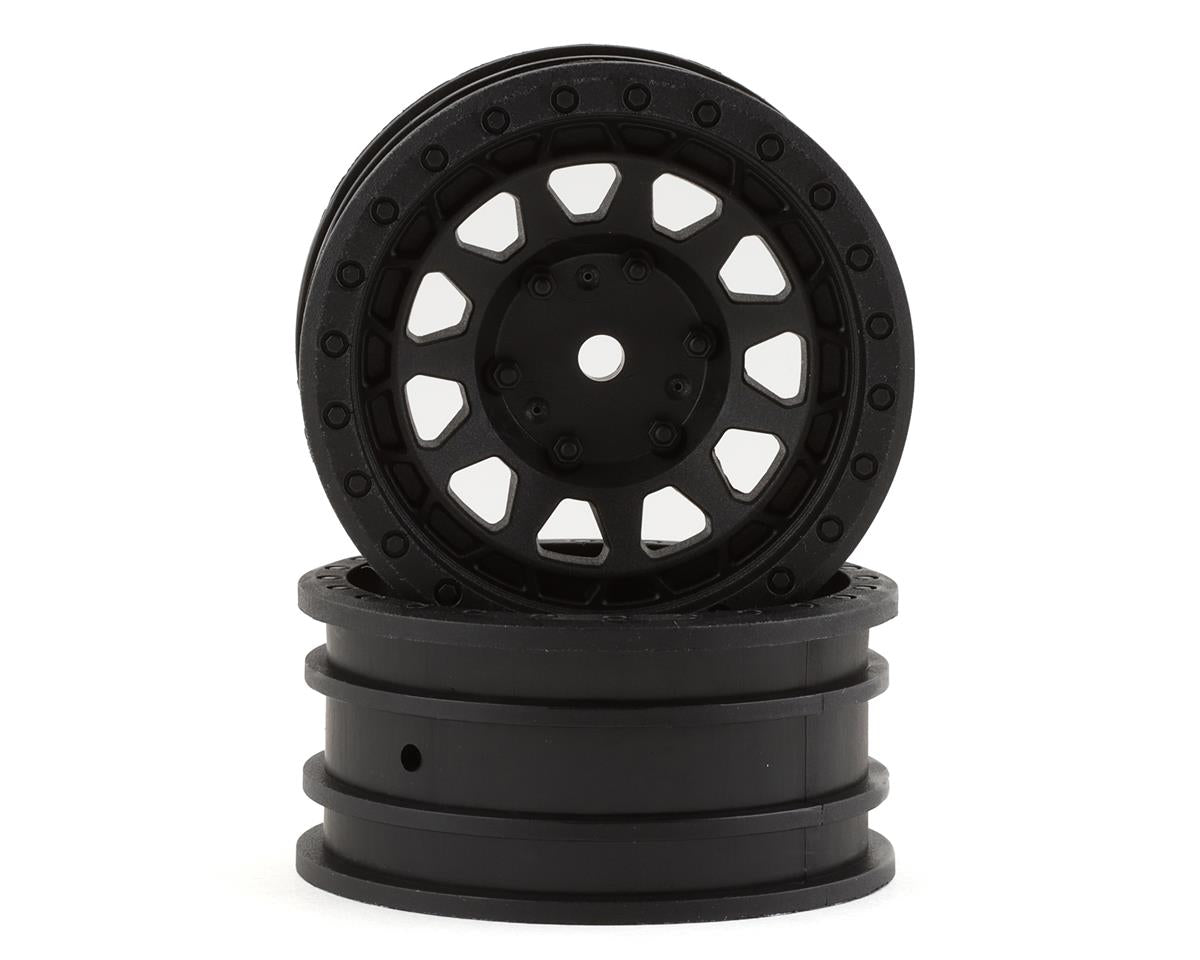 AXI43015 Axial 1.9 Black Rhino Primm Wheels, 12mm Hex, Black, 2pcs Axial