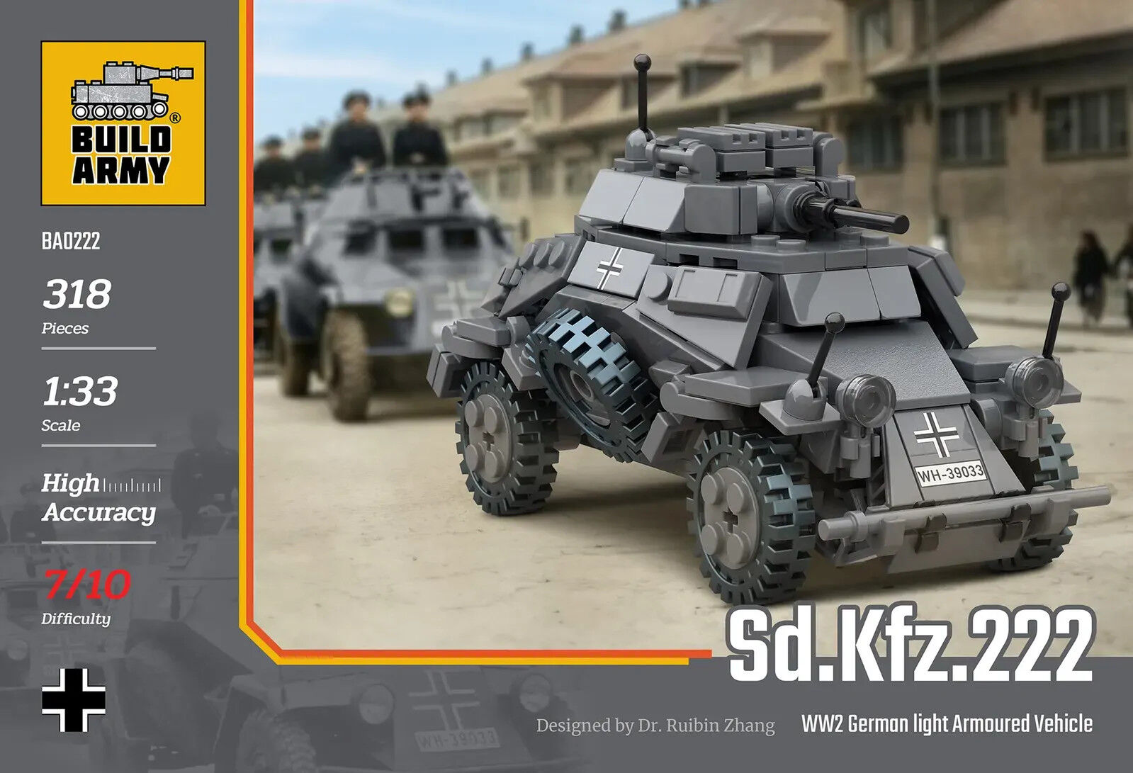 Build Army Sd.Kfz.222 BA0222