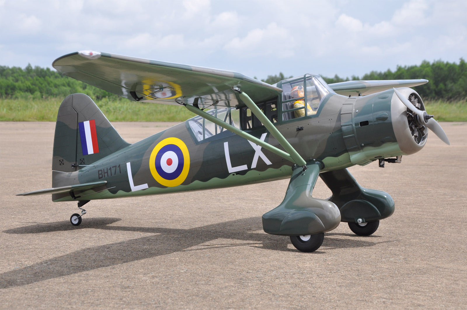 BH-170 Westland Lysander ARF 33cc gas Black Horse