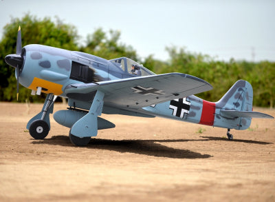 BH-178 Focke Wulf FW190 120cc (including Electrict Retract ) (covered with HEAT-SHRINK FILM WITH PRINTED) Black Horse