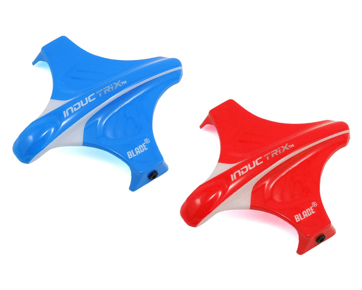 Blade Canopy Set, Red and Blue,Inductrix BLH8704