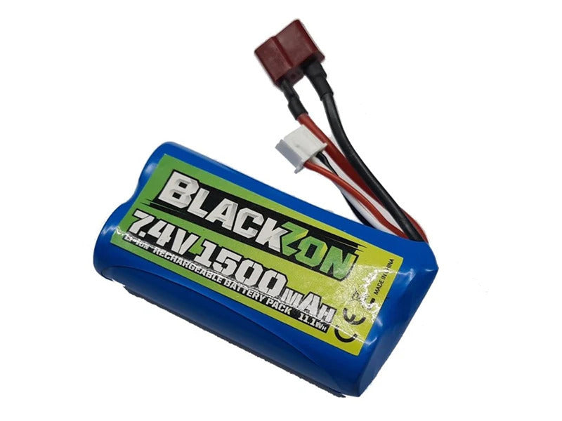 BZ540149 Blackzon Smyter Battery Pack (Li-ion 7.4V 1500mAh) w/T-Plug BlackZon