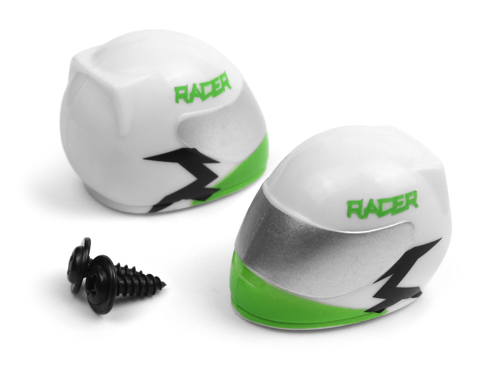 BZ540173 Blackzon Smyter Driver Helmet (Green/2pcs) BlackZon