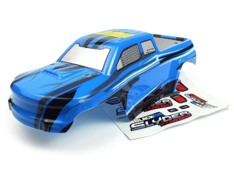 BZ540205 Blackzon Slyder MT Turbo Body (Blue/Black) BlackZon