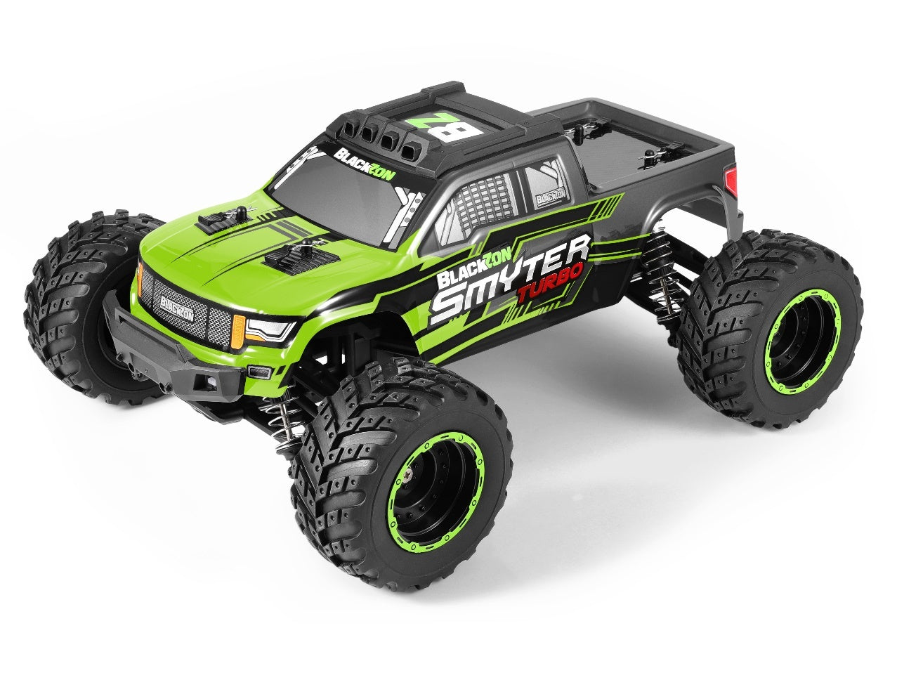 BZ540230 BlackZon 1/12 Smyter MT Turbo 4WD 3S Brushless - Green BlackZon