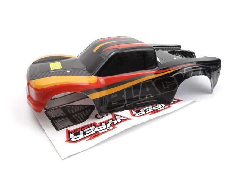 Blackzon Vyper SC Printed Body - Red/Orange