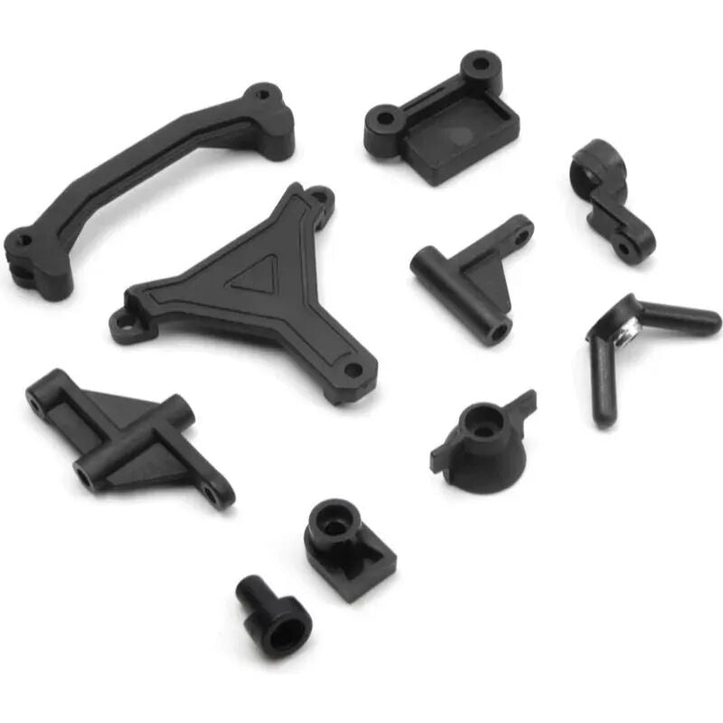 Blackzon Steering Posts Ackerman & Servo Plate BZ540426
