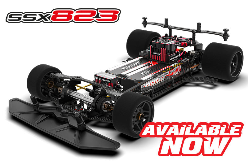 C-00133 Team Corally - SSX-823 Car Kit - Chassis kit only, no electronics, no motor, no body, no tires Team Corally