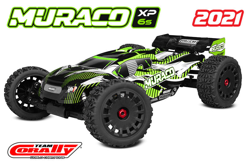 C-00176 Team Corally - 2021 version MURACO XP 6S - 1/8 Monster Truck SWB - RTR - Brushless Power 6S Team Corally